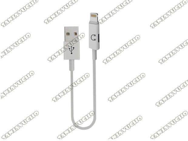 &u+ CABLE CARGADOR IPHONE + ENTRADA USB MUSICA X-010
